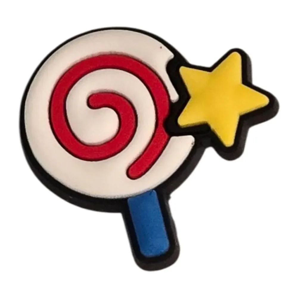 Lollipop Carnival Candy Croc Shoe Charms | Fun Jibbitz Style | Mix & Match 6/$20